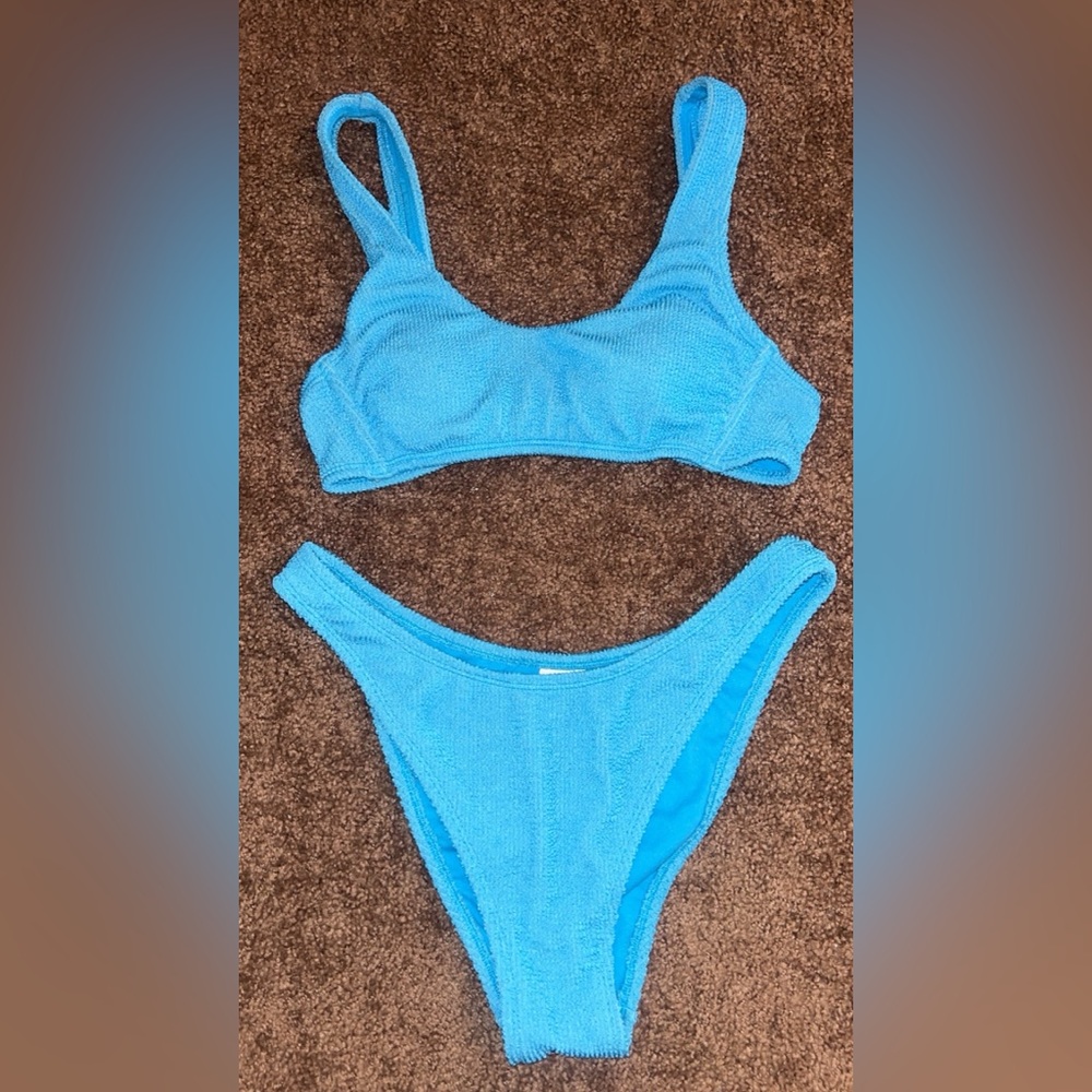 Blue Women's Bikini Set